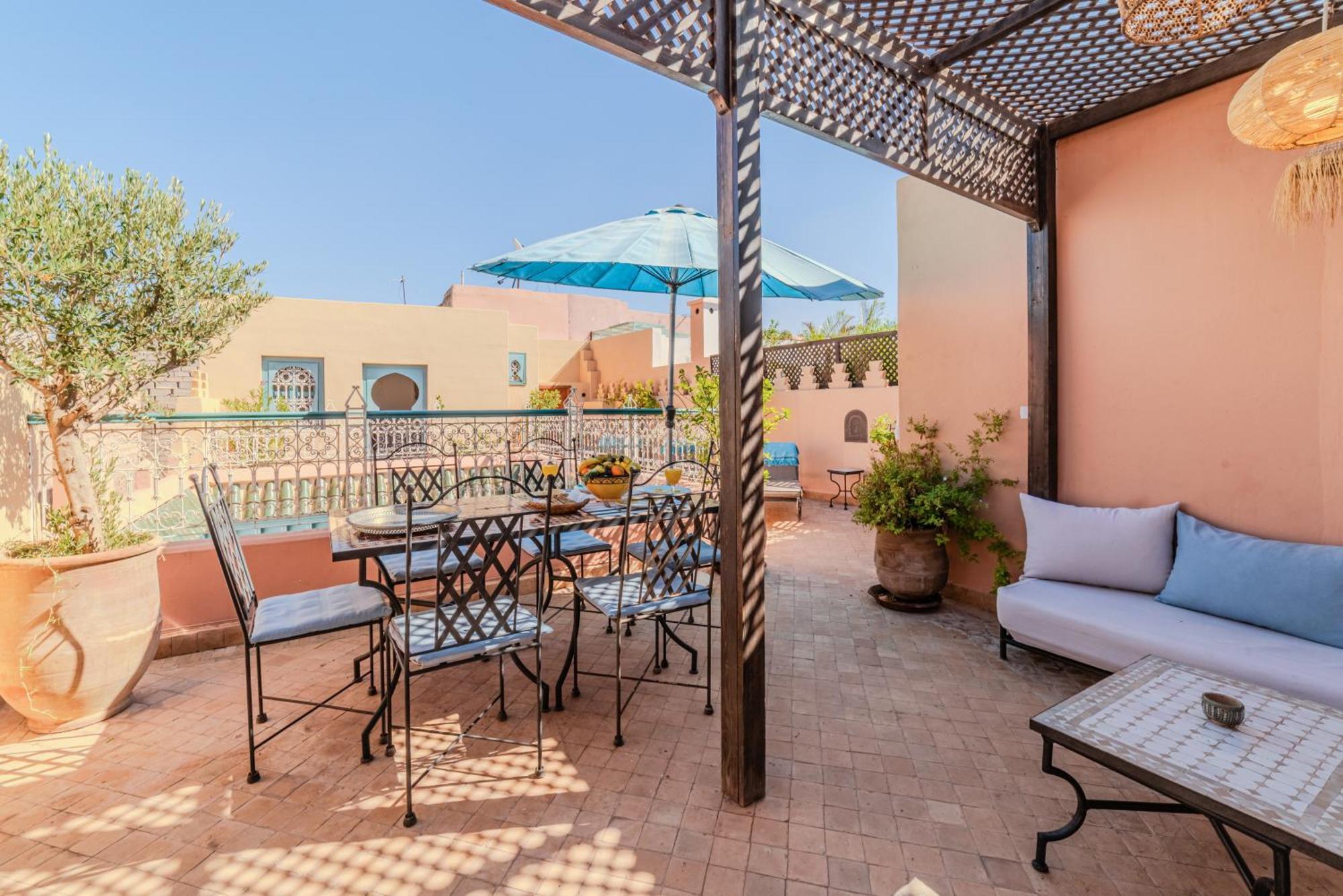 Riad Ayla Avec Piscine Privee Marrakesh Exterior foto